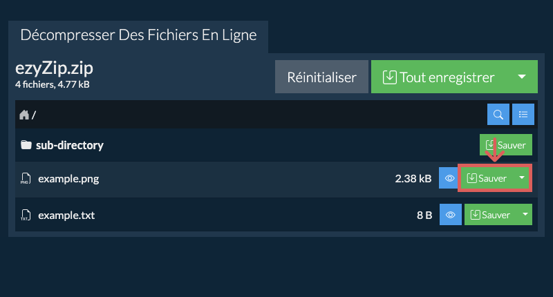 Cliquer ici pour enregistrer le fichier