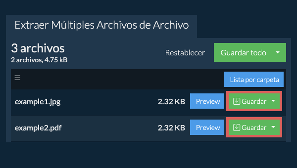 Clic aquí para guardar el archivo Clic aquí para guardar el archivo