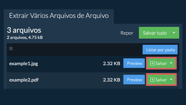 Clique aqui para salvar o arquivo Clique aqui para salvar o arquivo