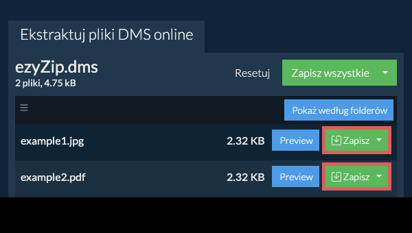 Kliknij tutaj, aby zapisać plik na dysk lokalny. Niektóre pliki można podejrzeć w przeglądarce.