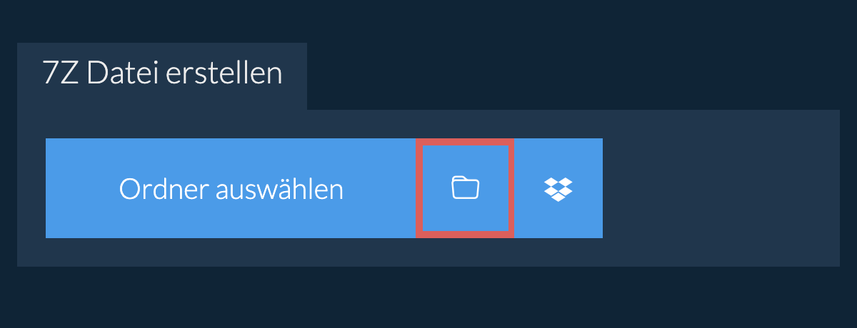 Ordner auswählen