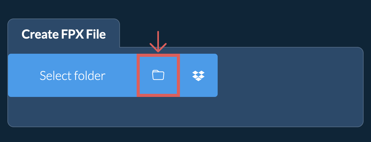Select folder Select folder