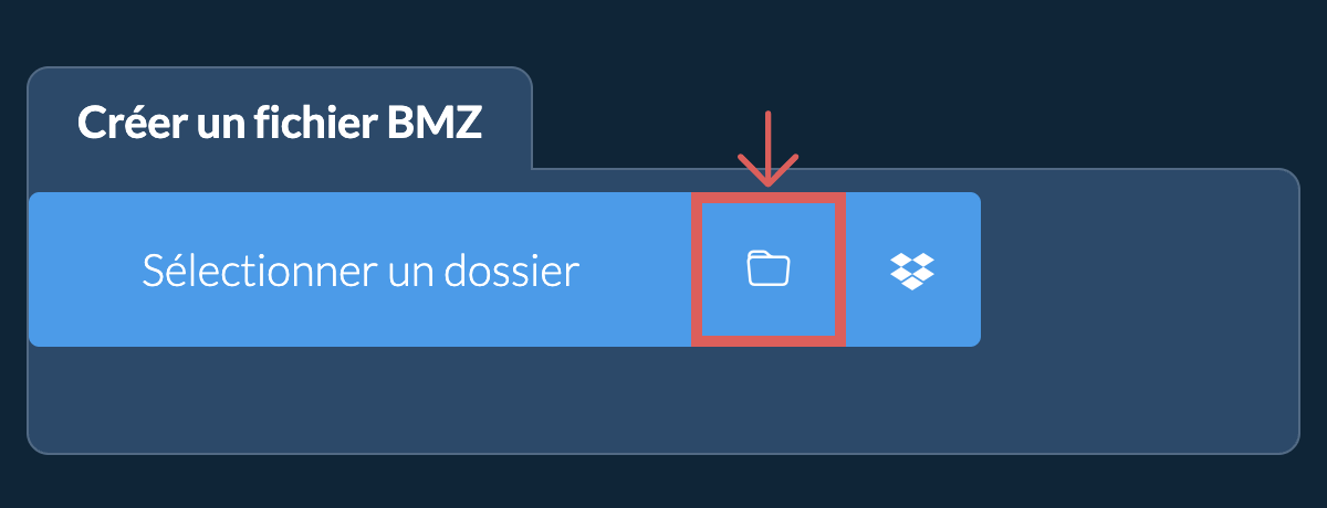 Sélectionner un dossier Sélectionner un dossier
