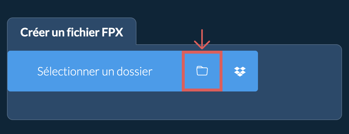Sélectionner un dossier Sélectionner un dossier