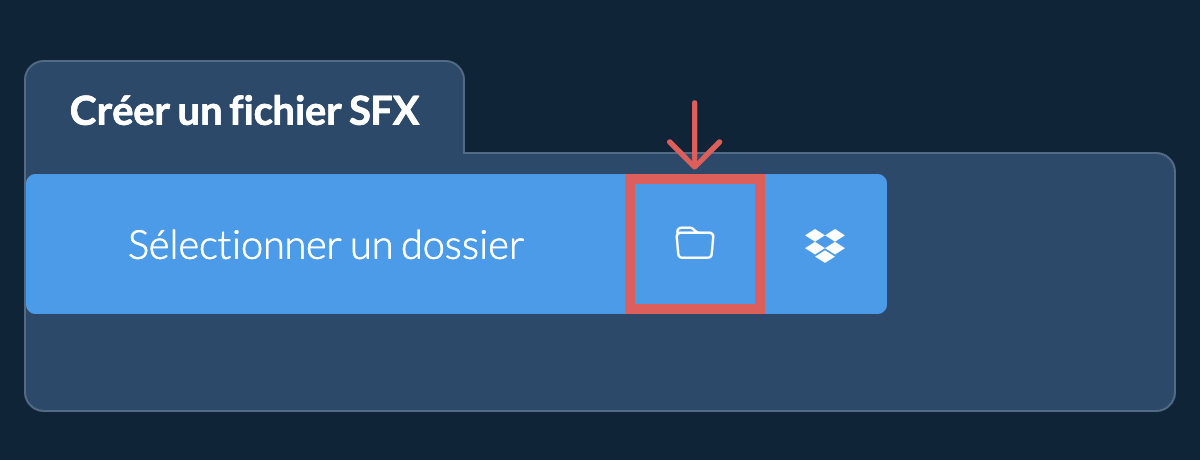 Sélectionner un dossier