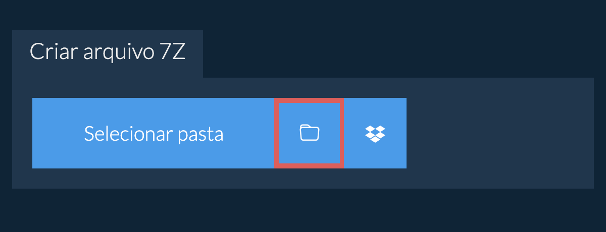 Selecionar pasta