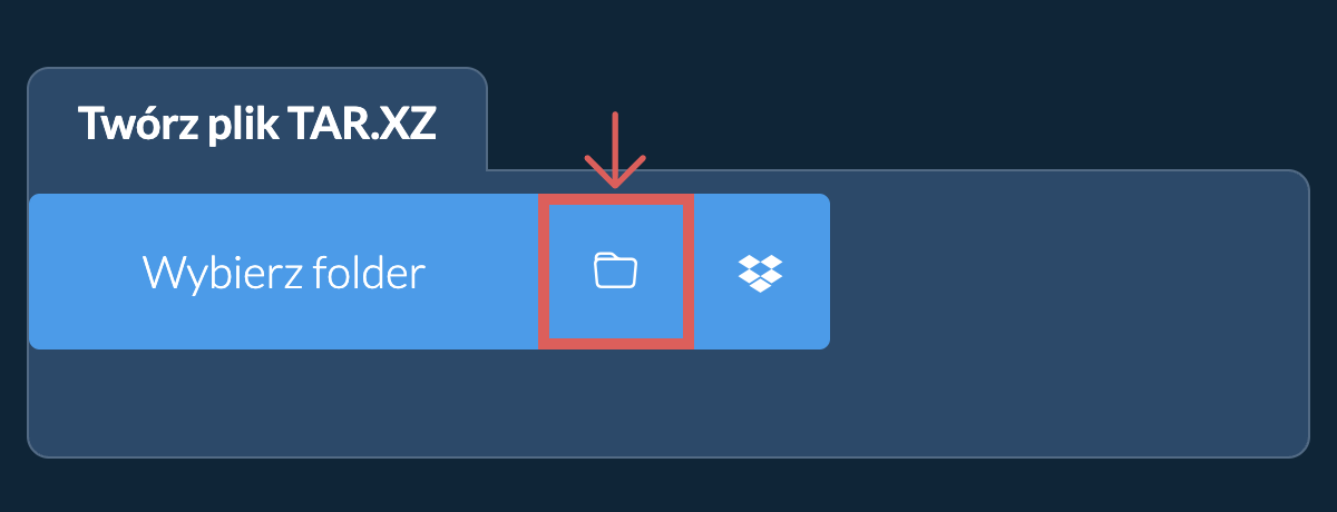 Wybierz folder