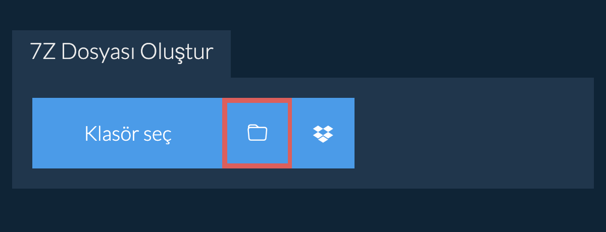 Klasör seç Klasör seç