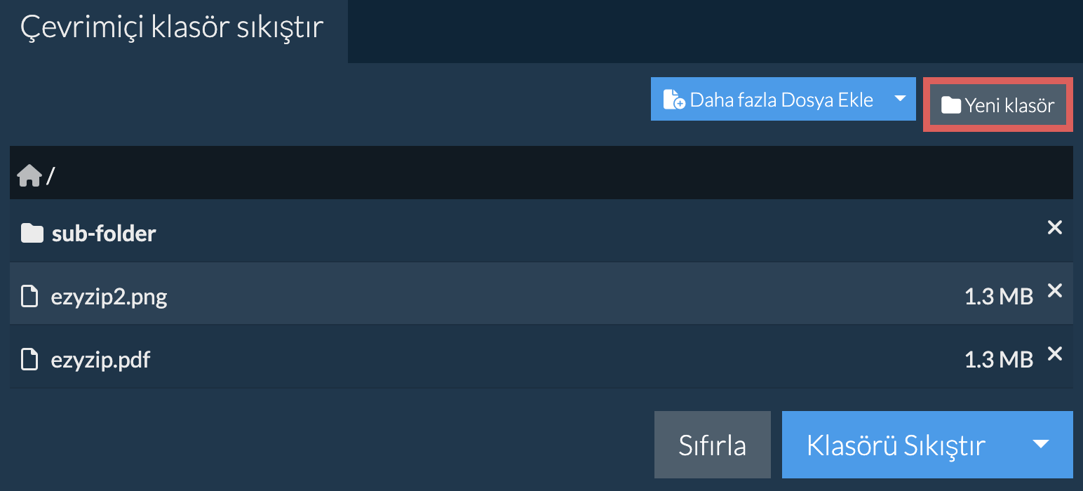 Yeni klasör