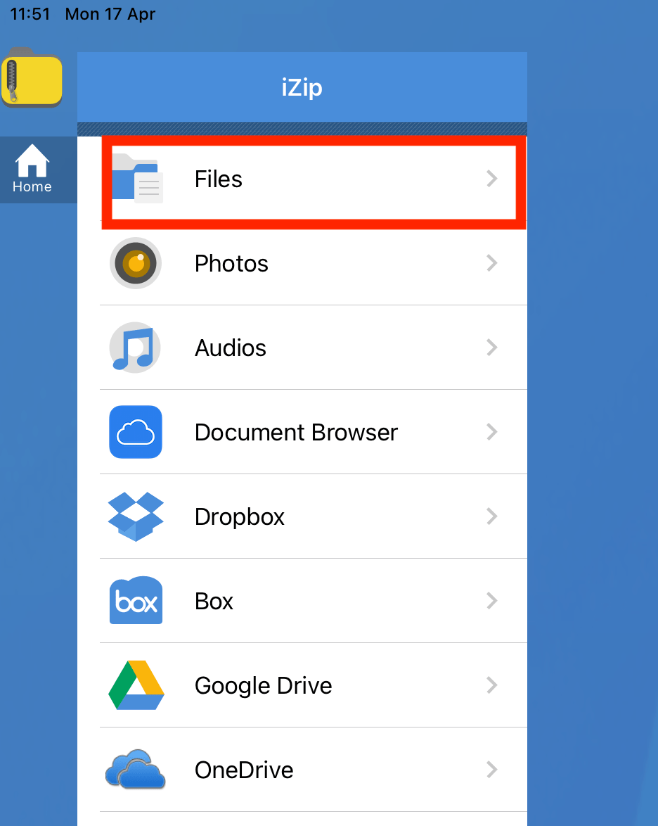 Open Files