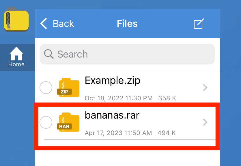 Open Files