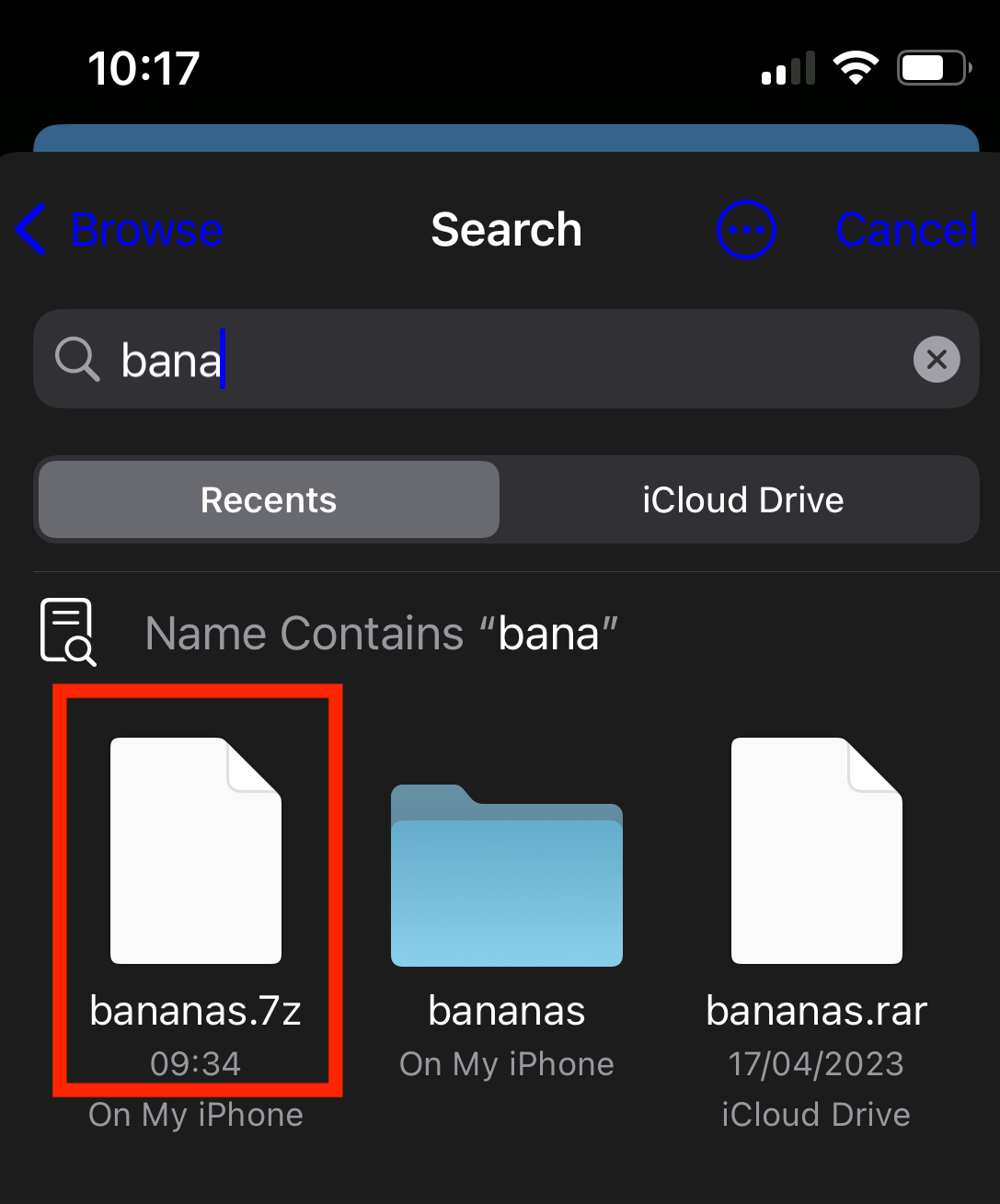 Open Files