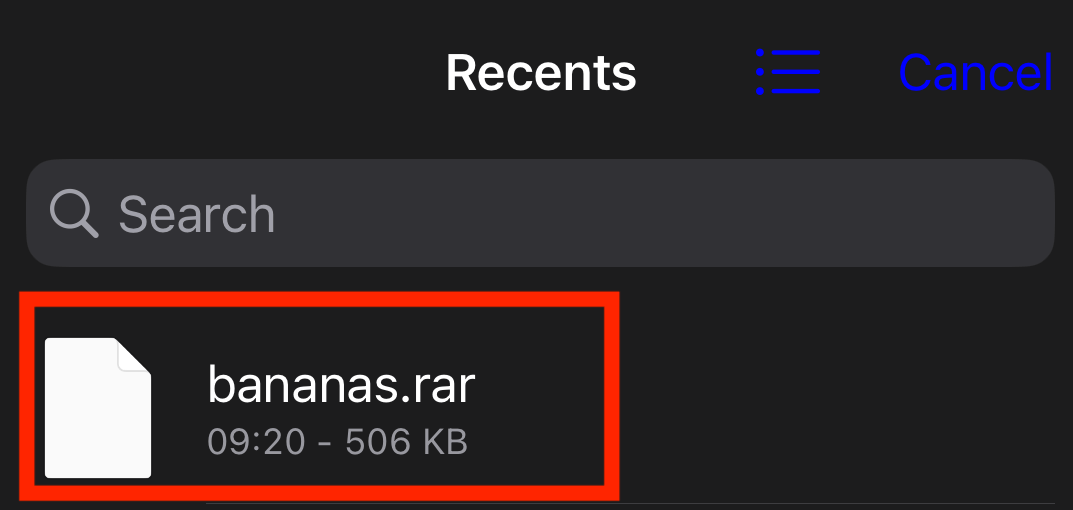 Open Files