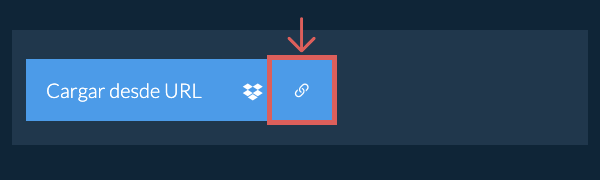 Pegar un enlace en el selector de archivos