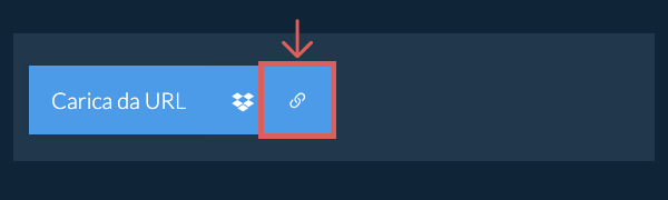 Incolla un link nel selettore di file