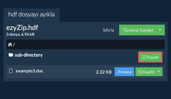 Kaydet