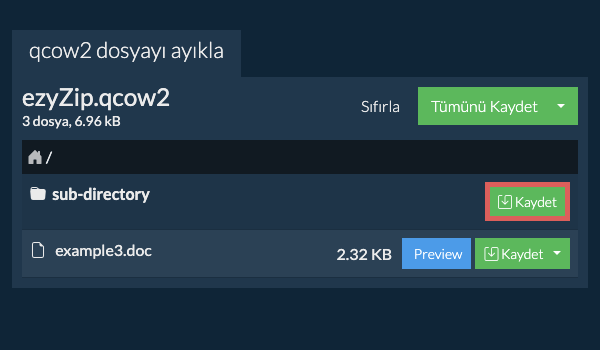 Kaydet