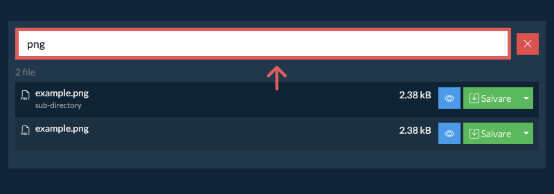 Inserisci il termine di ricerca