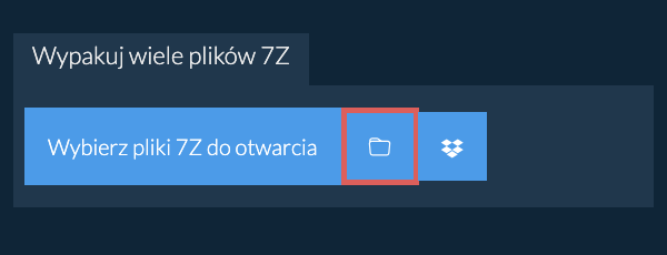 Kliknij ikonę folderu