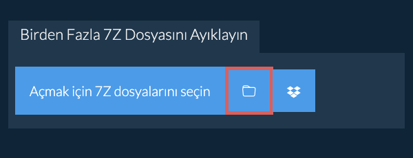 Klasör simgesine tıklayın