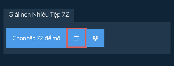 Nhấp vào biểu tượng thư mục
