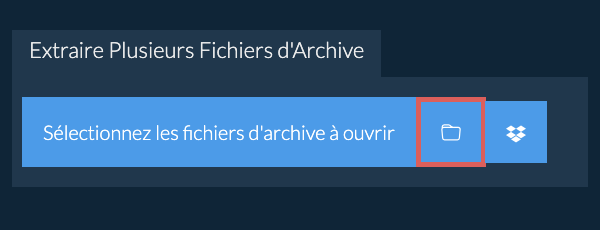 Cliquez sur l'icône du dossier