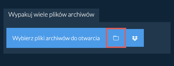 Kliknij ikonę folderu