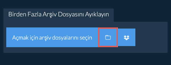 Klasör simgesine tıklayın