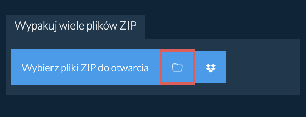 Kliknij ikonę folderu