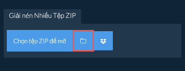 Nhấp vào biểu tượng thư mục