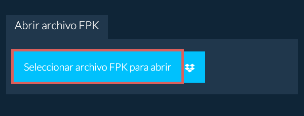 Abrir archivo FPK