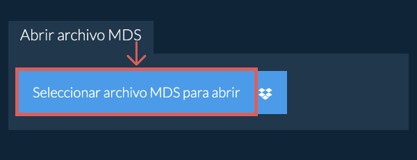 Abrir archivo MDS