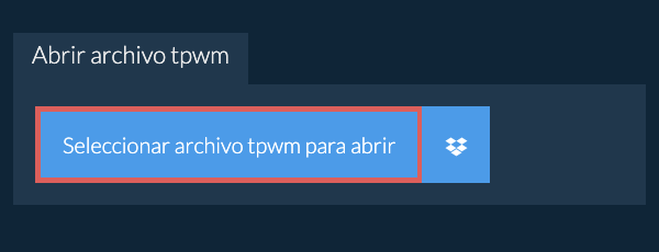 Abrir archivo tpwm