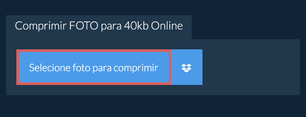 Comprimir foto para 40kb Online