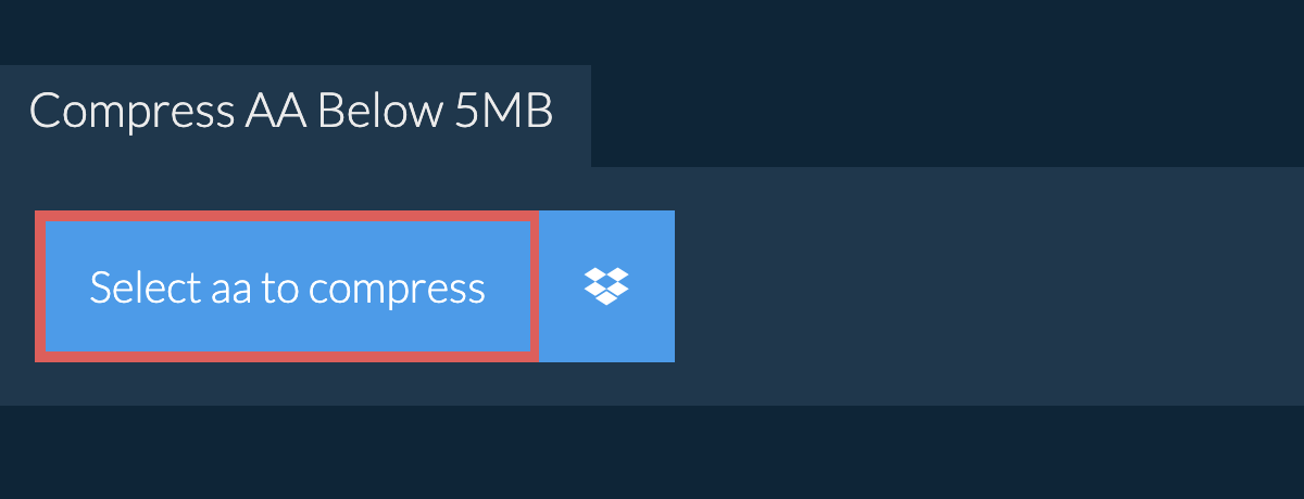 Compress aa Below 5MB