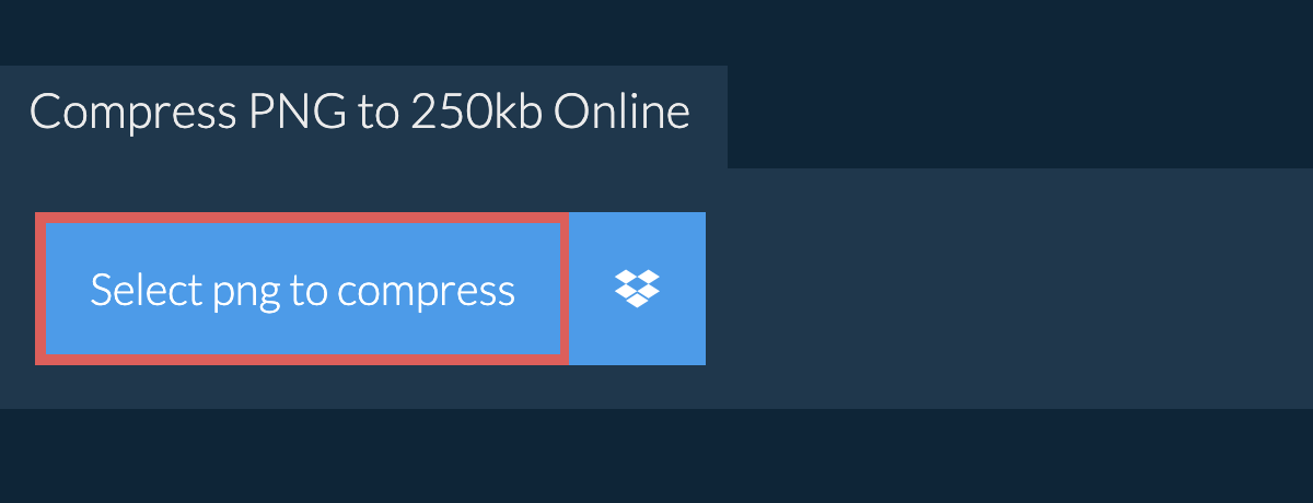 Compress png to 250kb Online