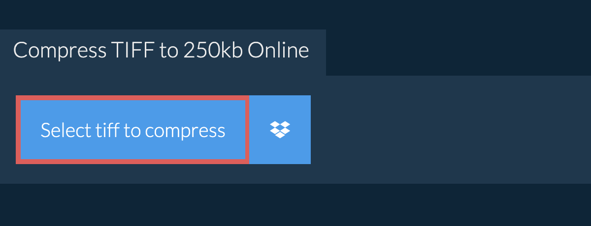 Compress tiff to 250kb Online