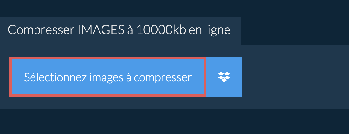 Compresser image à 10000kb en ligne