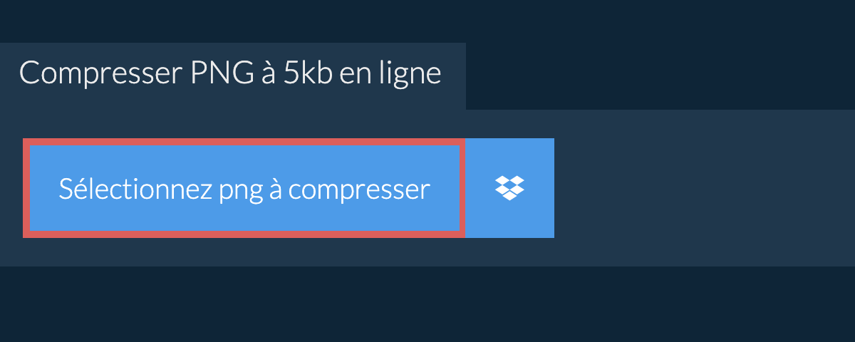 Compresser png à 5kb en ligne