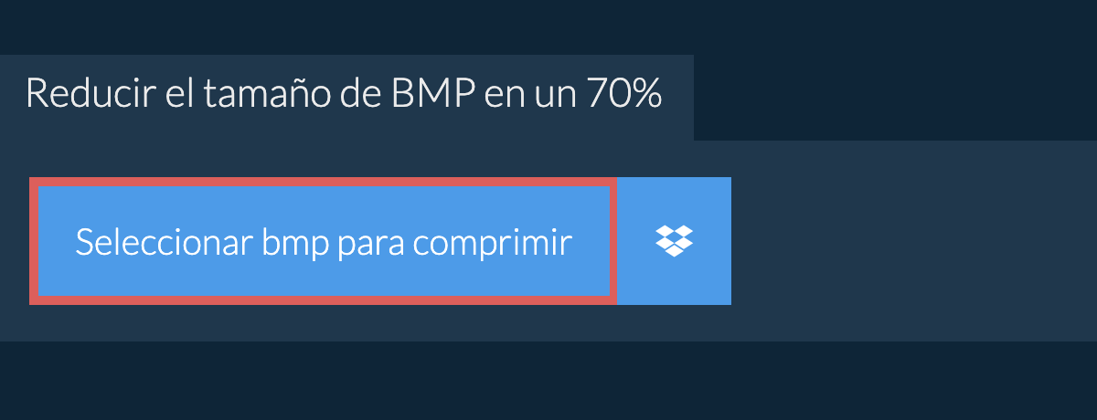 Reducir el tamaño de bmp en un 70%