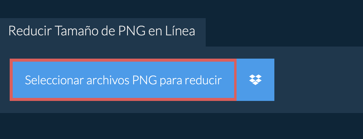 Reducir Tamaño de png en Línea