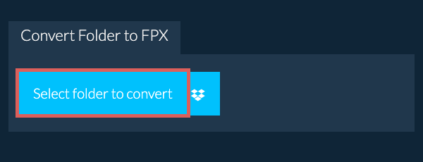 Convert Folder to FPX