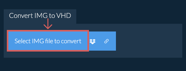 Convert IMG to VHD