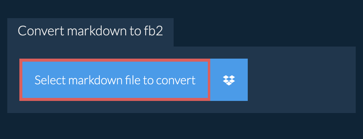 Convert markdown to fb2