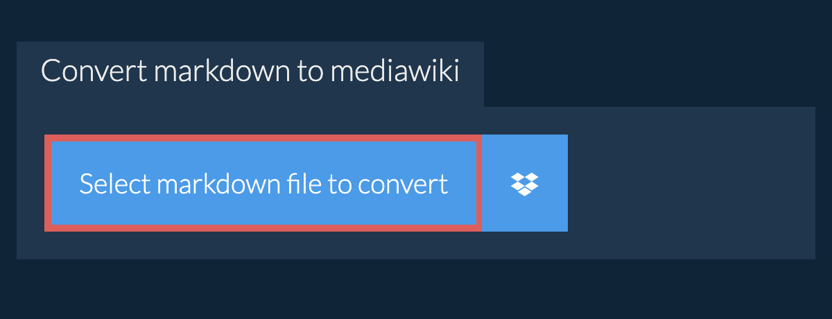 Convert markdown to mediawiki