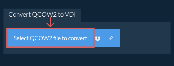 Convert QCOW2 to VDI