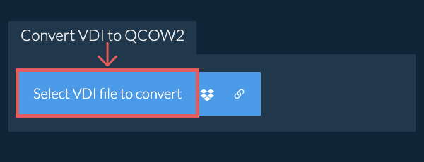 Convert VDI to QCOW2