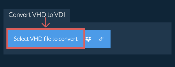 Convert VHD to VDI
