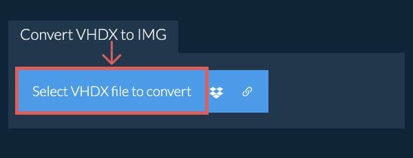 Convert VHDX to IMG