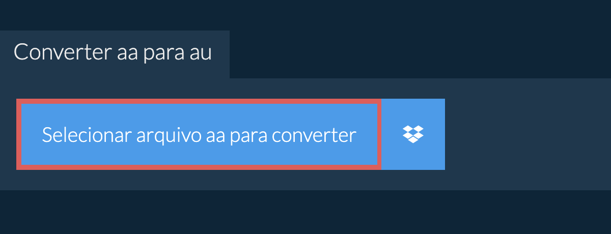 Converter aa para au